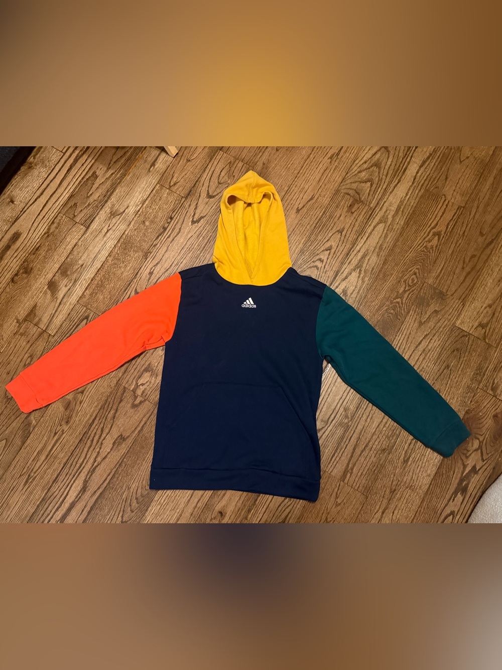 Color block Adidas Hoodie